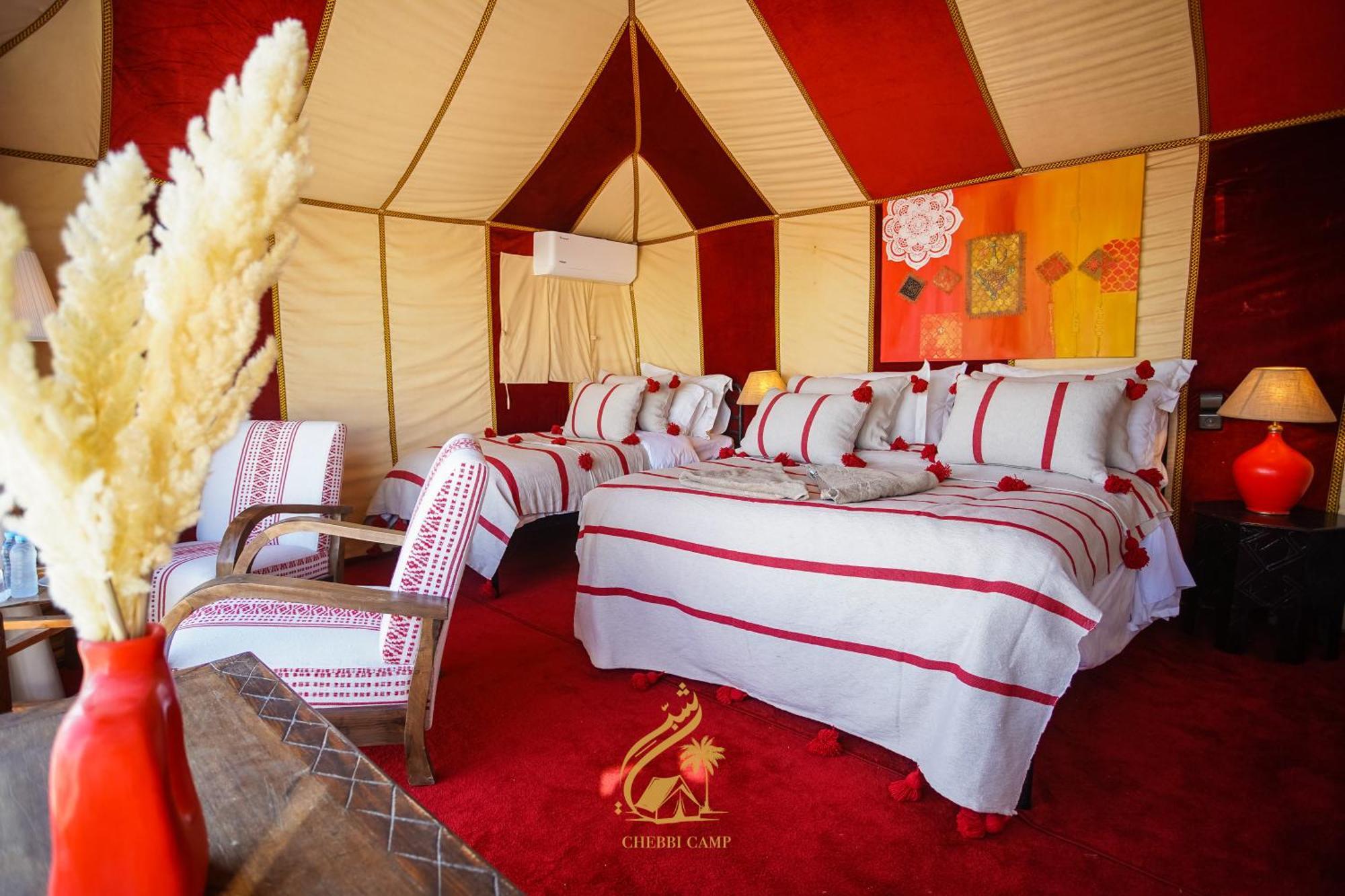 Hotel Luxury Camp Chebbi à Merzouga Extérieur photo