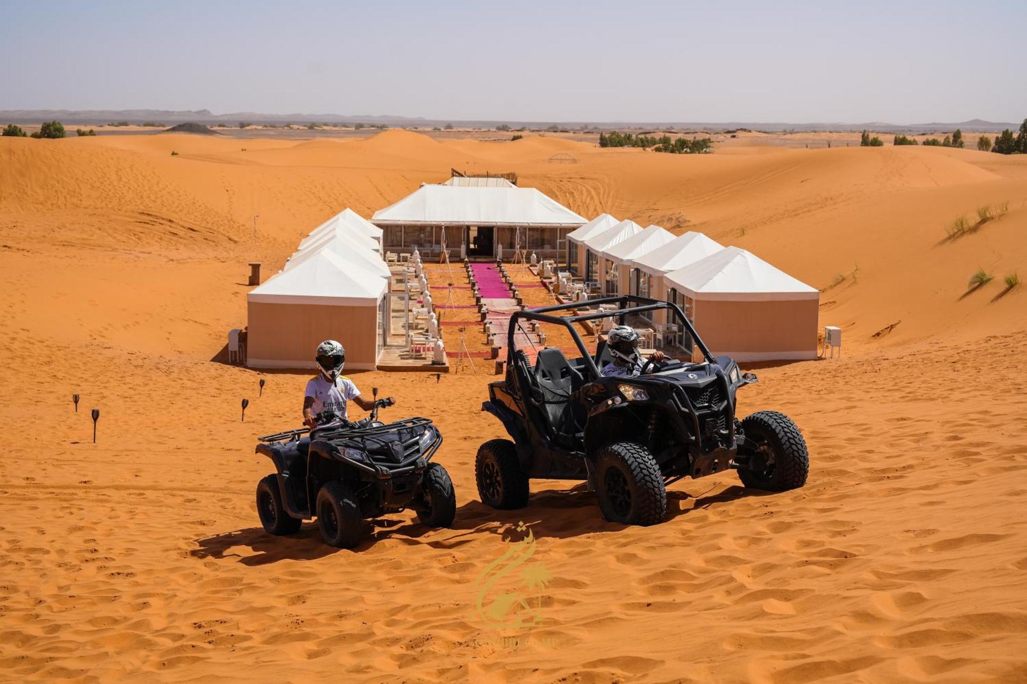 Hotel Luxury Camp Chebbi à Merzouga Extérieur photo