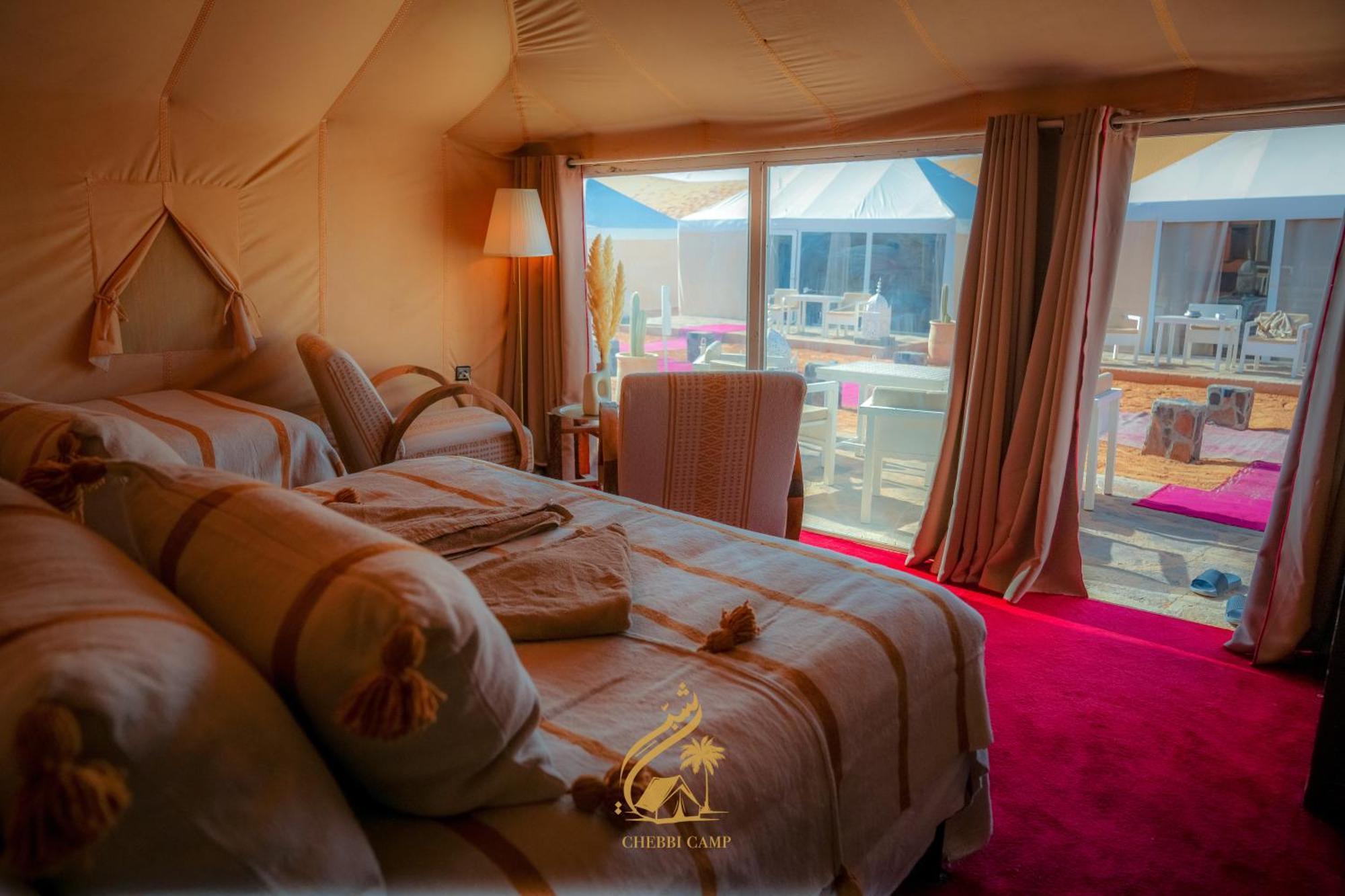 Hotel Luxury Camp Chebbi à Merzouga Extérieur photo